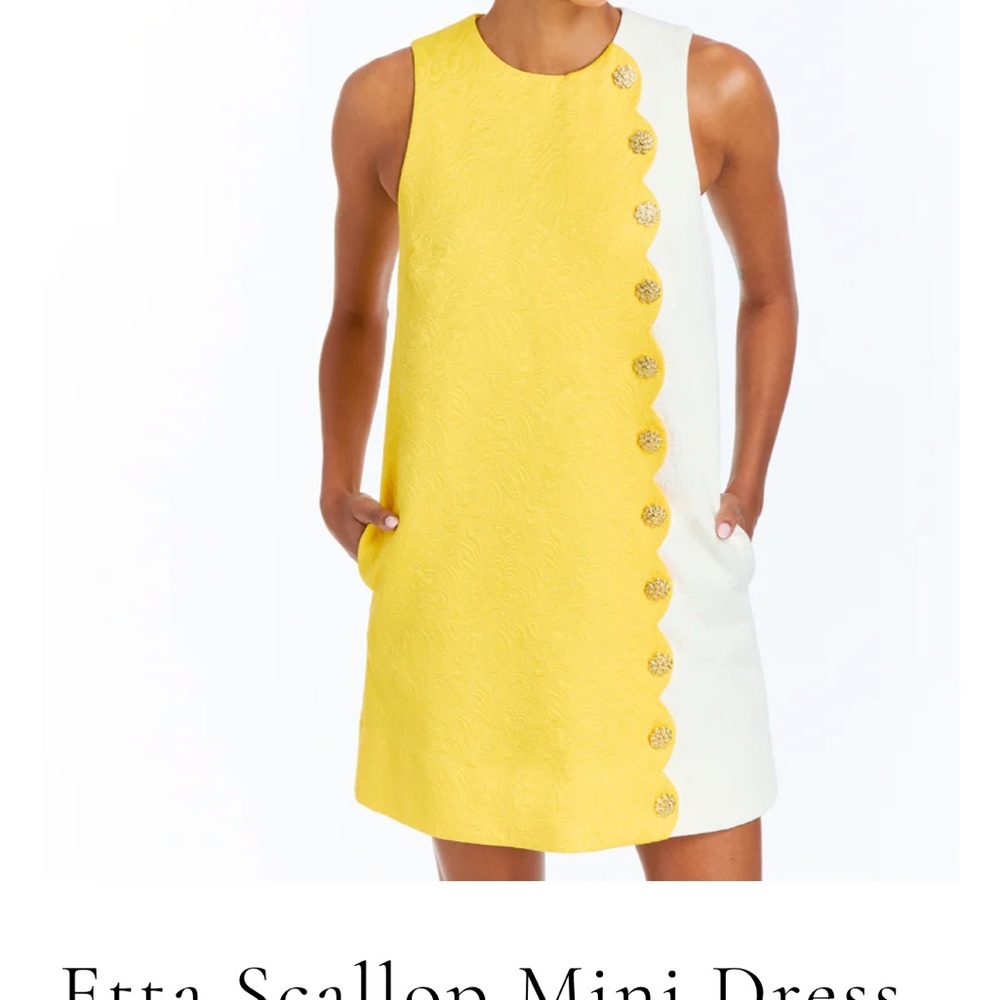 NWT Mestiza Etta Scallop Mini Dress